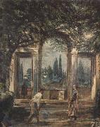 Diego Velazquez Villa Medici in Rome (Pavilion of Ariadne) (df01) oil painting reproduction